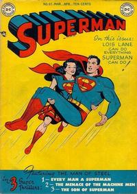 Cover for Superman (DC, 1939 series) #57