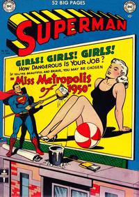 Cover for Superman (DC, 1939 series) #63