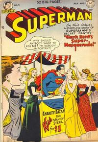 Cover Thumbnail for Superman (DC, 1939 series) #71