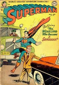 Cover for Superman (DC, 1939 series) #85