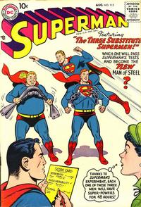 Cover Thumbnail for Superman (DC, 1939 series) #115