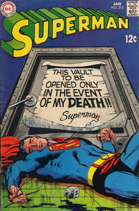 Cover for Superman (DC, 1939 series) #213