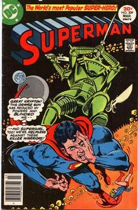 Cover Thumbnail for Superman (DC, 1939 series) #309