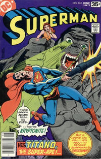 Cover for Superman (DC, 1939 series) #324
