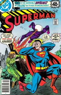 Cover for Superman (DC, 1939 series) #334