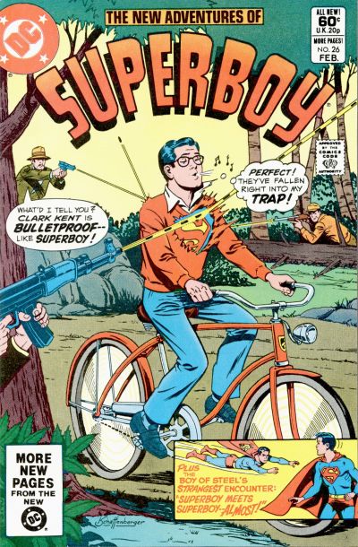 Cover for The New Adventures of Superboy (DC, 1980 series) #26 [Direct]