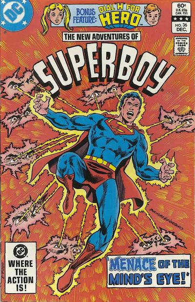 Cover for The New Adventures of Superboy (DC, 1980 series) #36 [Direct]