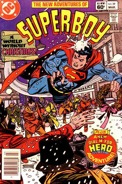 Cover for The New Adventures of Superboy (DC, 1980 series) #39 [Newsstand]