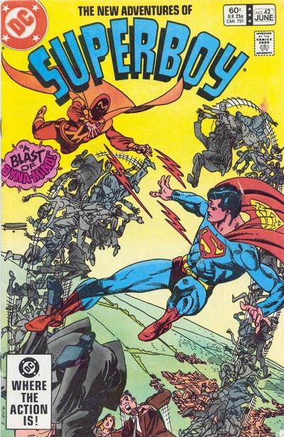 Cover for The New Adventures of Superboy (DC, 1980 series) #42 [Direct]