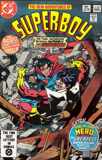 Cover for The New Adventures of Superboy (DC, 1980 series) #47 [Direct]