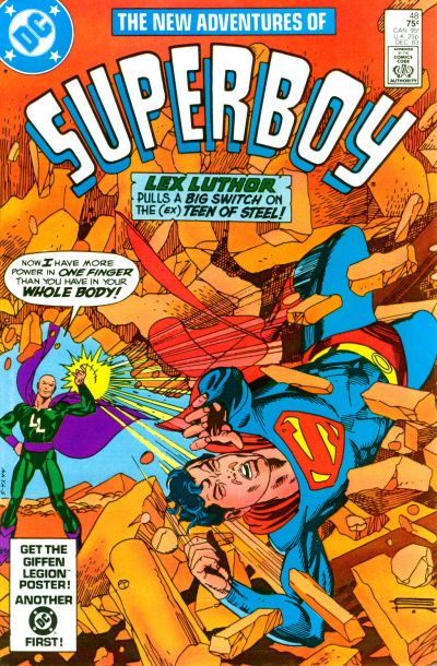 Cover for The New Adventures of Superboy (DC, 1980 series) #48 [Direct]