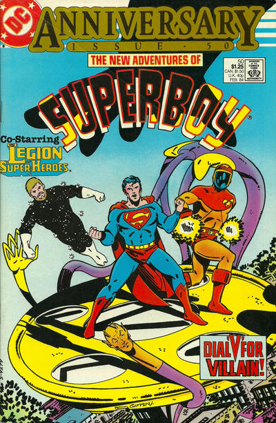 Cover for The New Adventures of Superboy (DC, 1980 series) #50 [Direct]