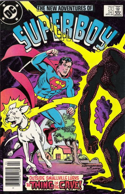 Cover for The New Adventures of Superboy (DC, 1980 series) #52 [Newsstand]