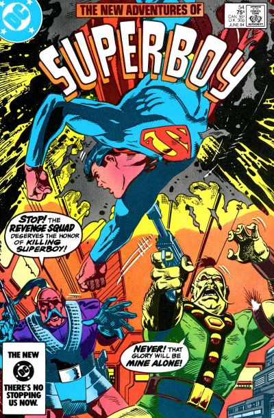 Cover for The New Adventures of Superboy (DC, 1980 series) #54 [Direct]