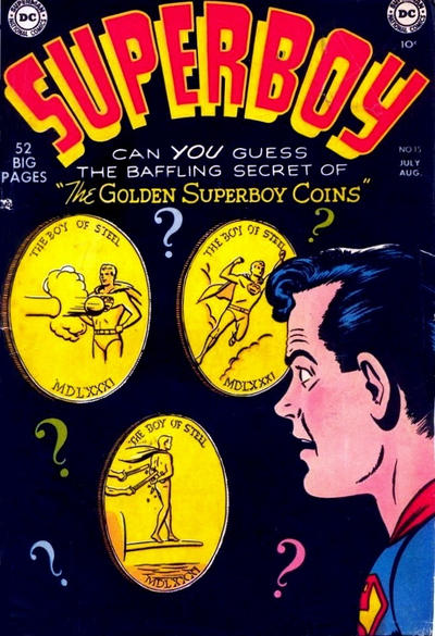 Cover for Superboy (DC, 1949 series) #15