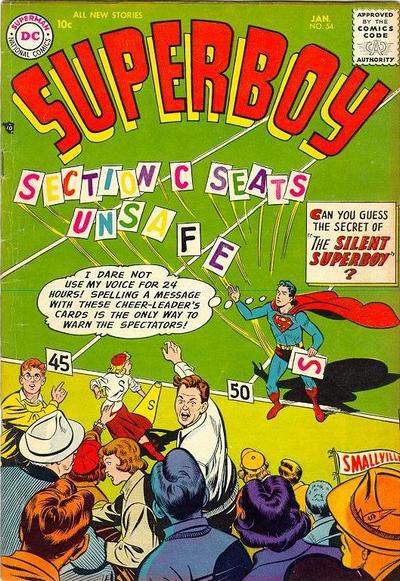 Cover for Superboy (DC, 1949 series) #54