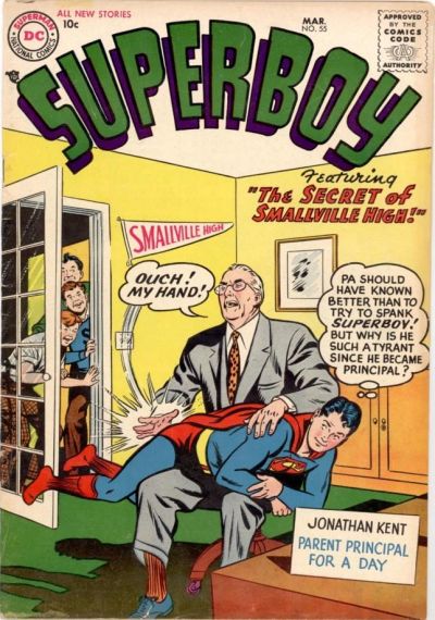 Cover for Superboy (DC, 1949 series) #55