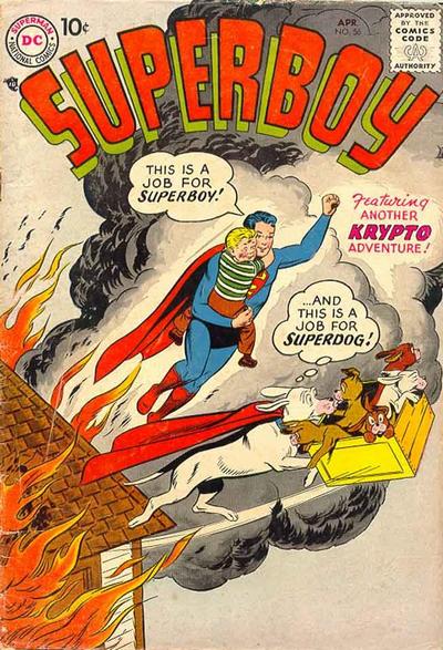 Cover for Superboy (DC, 1949 series) #56