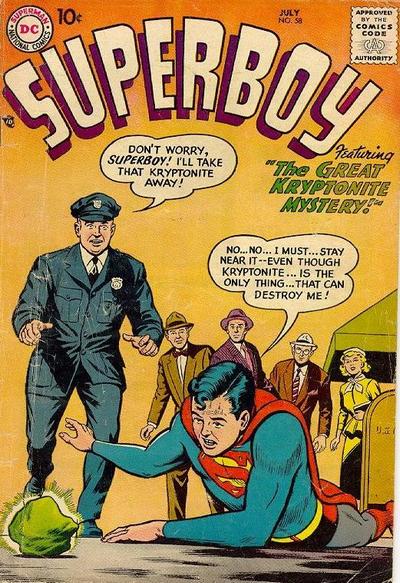 Cover for Superboy (DC, 1949 series) #58