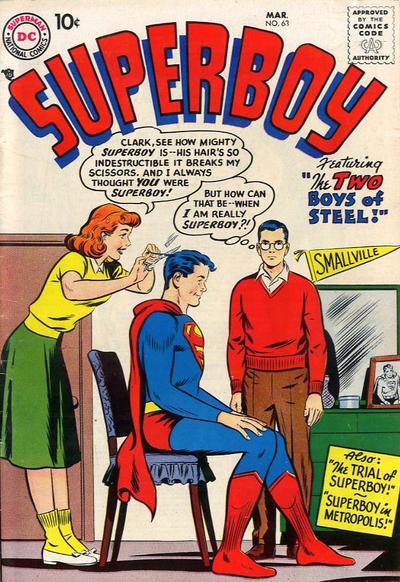 Cover for Superboy (DC, 1949 series) #63