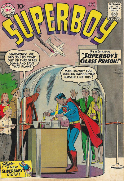 Cover for Superboy (DC, 1949 series) #73