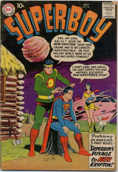 Cover for Superboy (DC, 1949 series) #74
