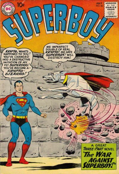 Cover for Superboy (DC, 1949 series) #82