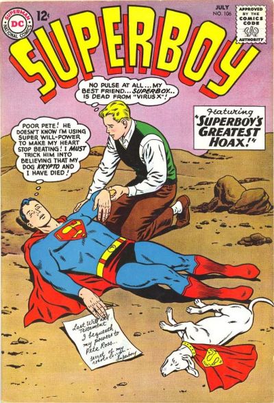 Cover for Superboy (DC, 1949 series) #106