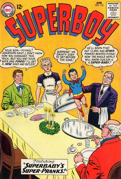 Cover for Superboy (DC, 1949 series) #112