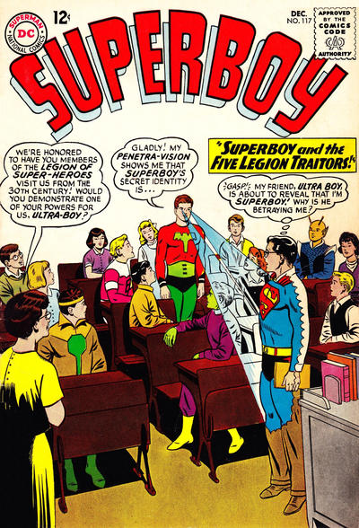 Cover for Superboy (DC, 1949 series) #117