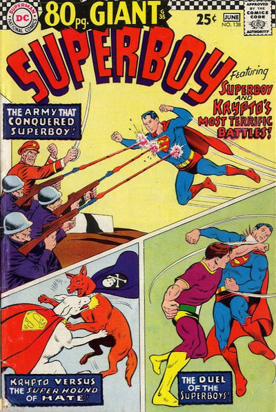 Cover for Superboy (DC, 1949 series) #138