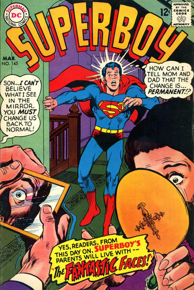 Cover for Superboy (DC, 1949 series) #145