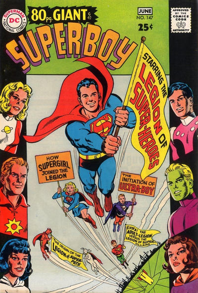 Cover for Superboy (DC, 1949 series) #147