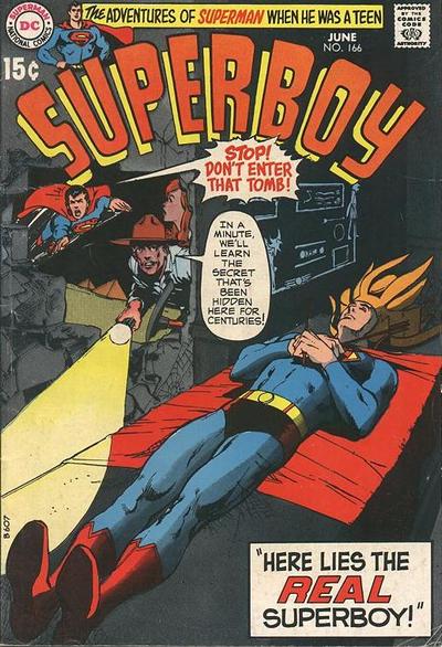 Cover for Superboy (DC, 1949 series) #166