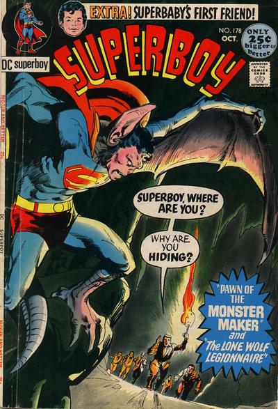 Cover for Superboy (DC, 1949 series) #178