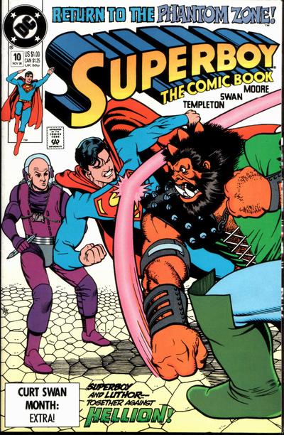 Cover for Superboy (DC, 1990 series) #10 [Direct]