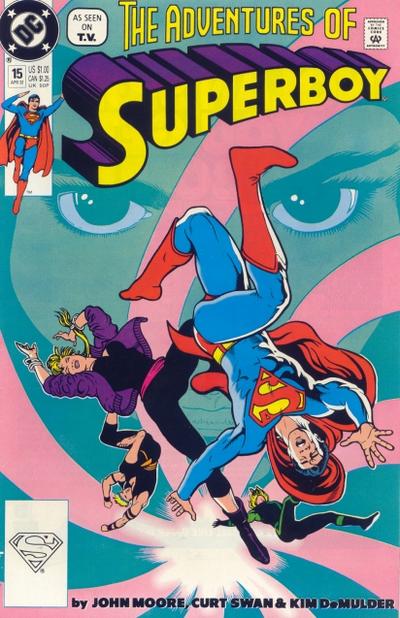 Cover for Superboy (DC, 1990 series) #15 [Direct]