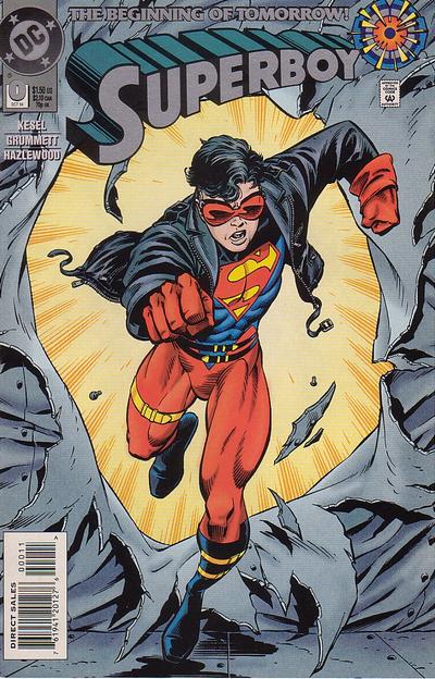 Cover for Superboy (DC, 1994 series) #0 [Direct Sales]