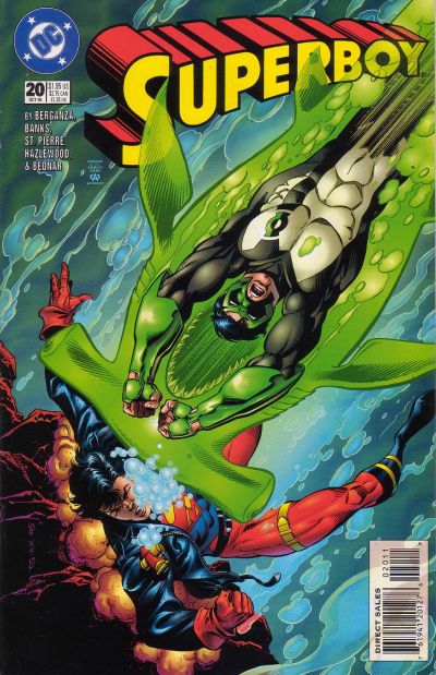 Cover for Superboy (DC, 1994 series) #20 [Direct Sales]