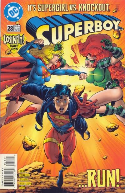 Cover for Superboy (DC, 1994 series) #28 [Direct Sales]