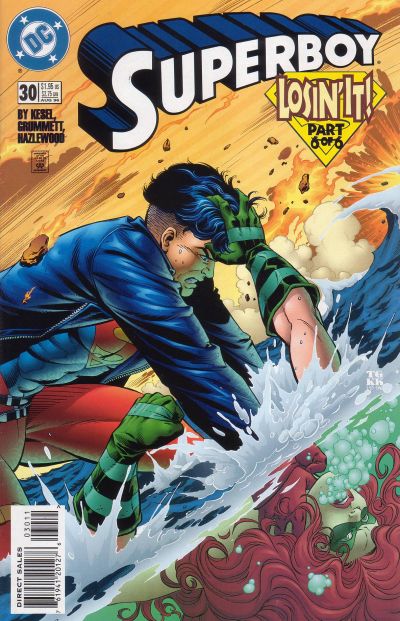 Cover for Superboy (DC, 1994 series) #30 [Direct Sales]