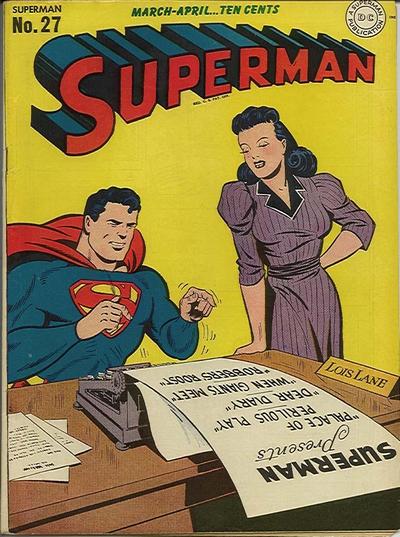 Cover for Superman (DC, 1939 series) #27
