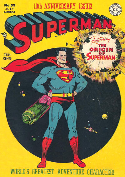 Cover for Superman (DC, 1939 series) #53