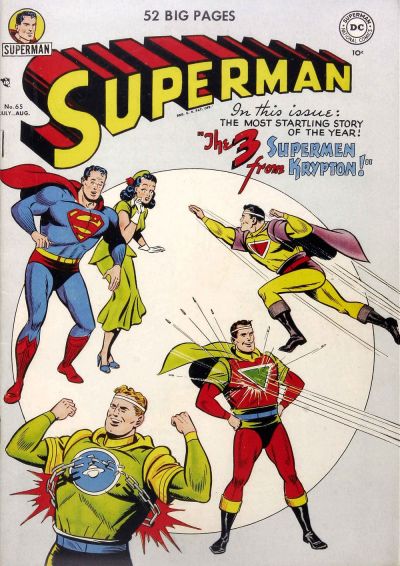 Cover for Superman (DC, 1939 series) #65