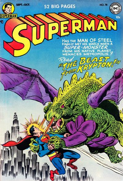 Cover for Superman (DC, 1939 series) #78