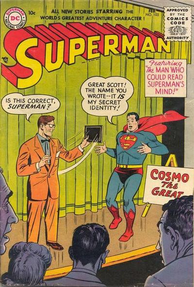 Cover for Superman (DC, 1939 series) #103