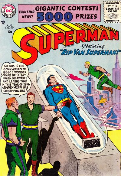 Cover for Superman (DC, 1939 series) #107