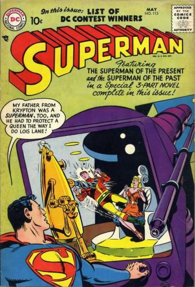 Cover for Superman (DC, 1939 series) #113