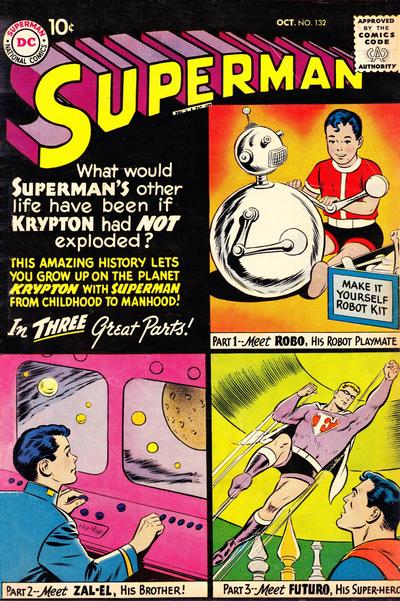 Cover for Superman (DC, 1939 series) #132