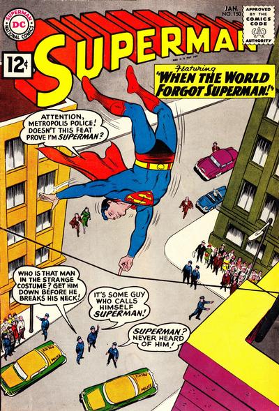 Cover for Superman (DC, 1939 series) #150
